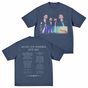 Coldplay Concert Merch Coldplay Tour 2025 Shirt