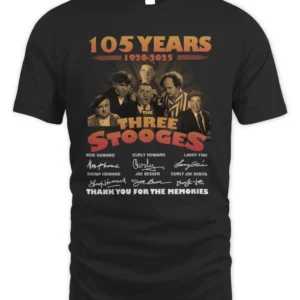 150 Years 2025 The Three Stooges Thank You For The Memories Shirt
