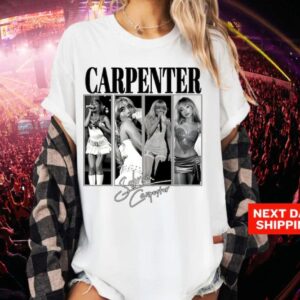 90S Sabrina Carpenter T-Shirt, Tour Concer Shirt, Sabrina Fan Gift For Men Women