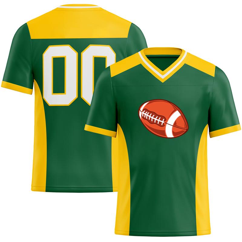 American Football Side Illustration Football Jersey