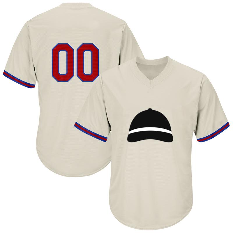Baseball Hat Front View Flat Baseball Jersey