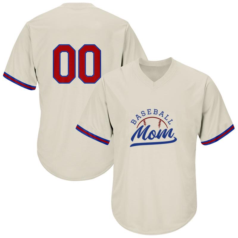 Baseball Mom Ball Design Baseball Jersey