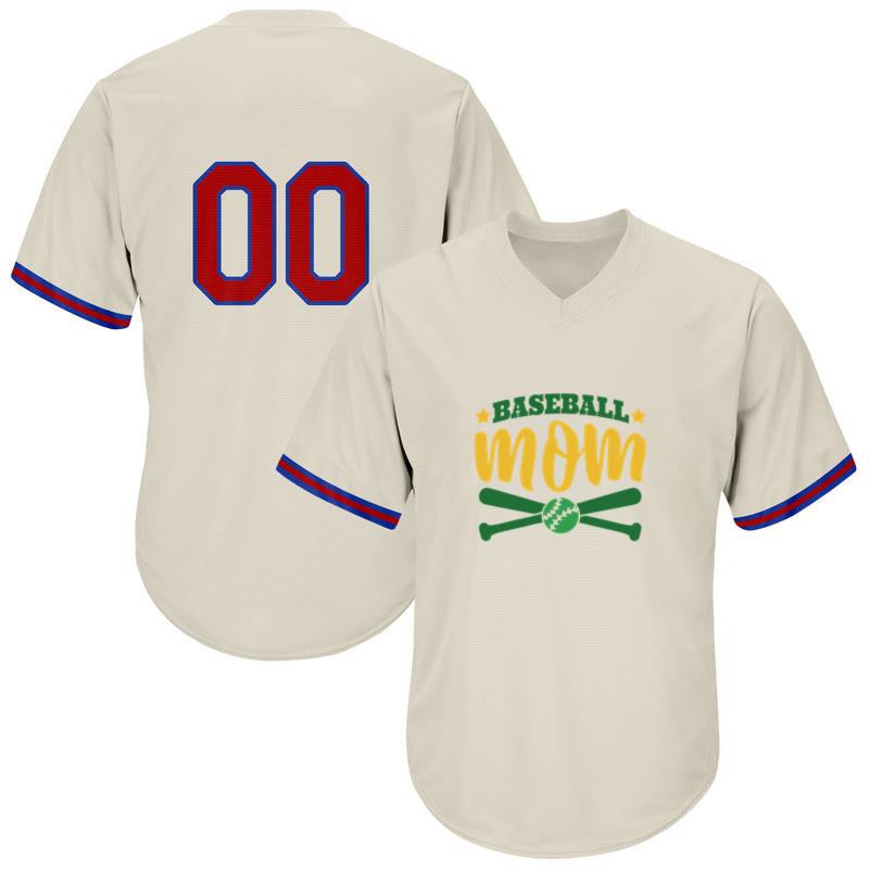Baseball Mom Bat Ball Badge Sticker Baseball Jersey