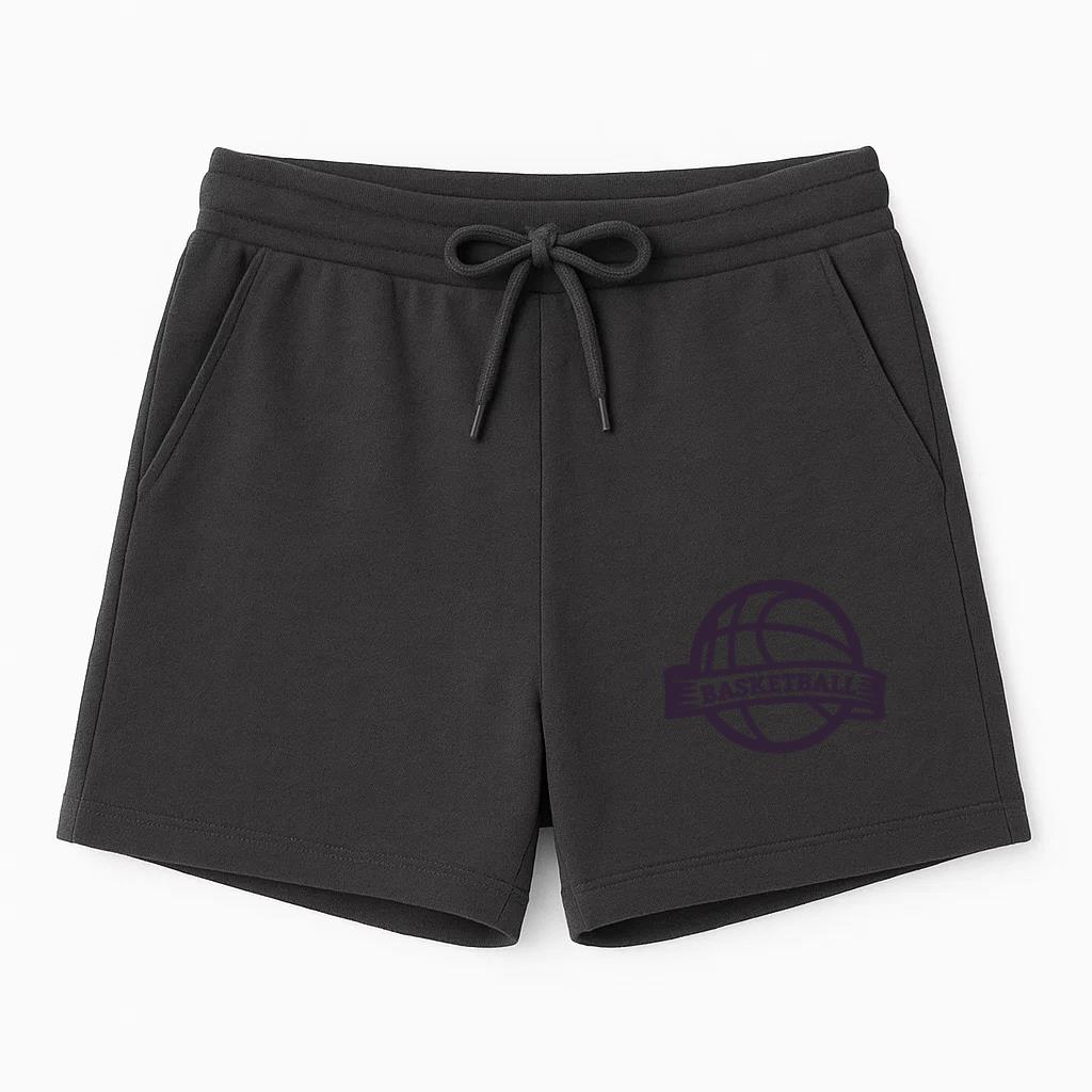 Basketball Ball Badge Short
