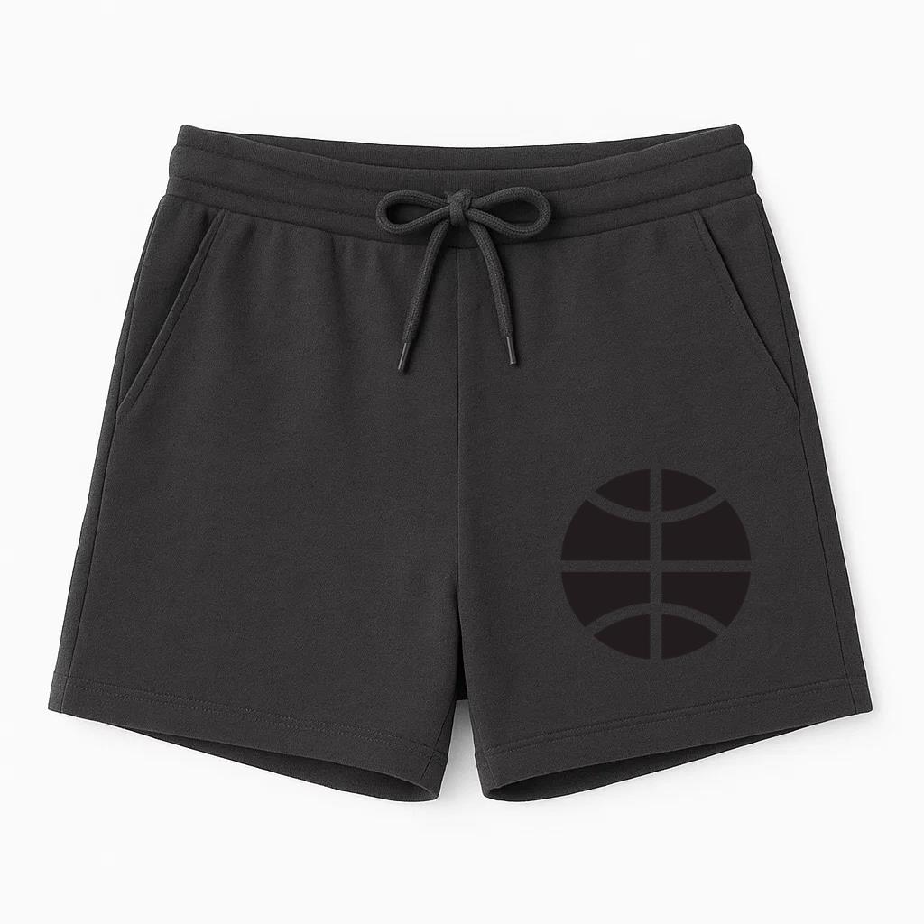 Basketball Ball Black Short