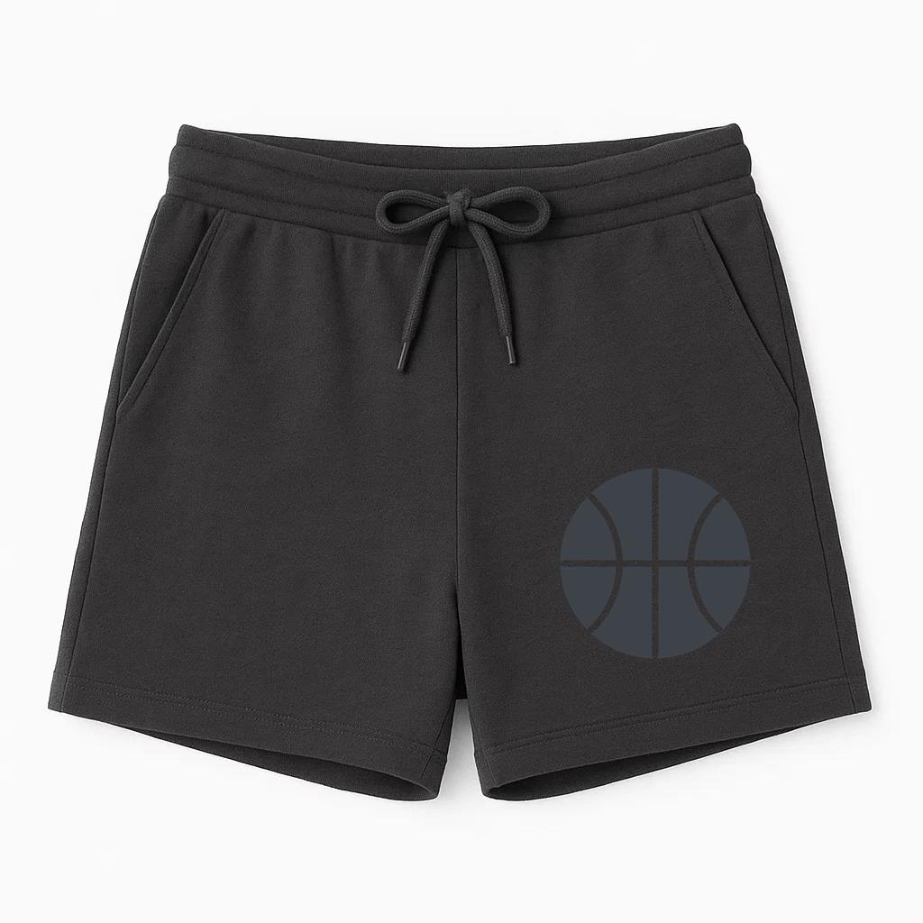 Basketball Ball Flat School Icon Short