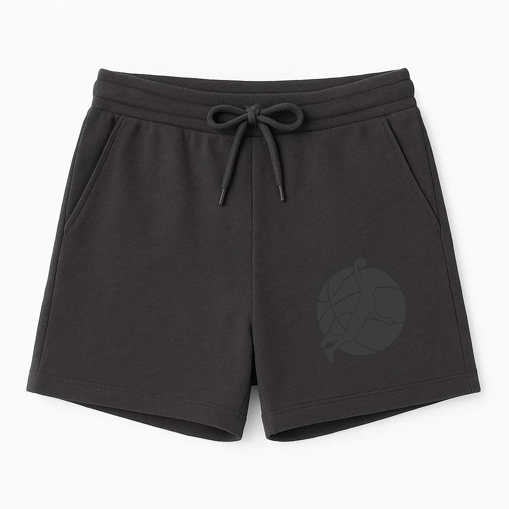 Basketball Ball Player Cut Out Short