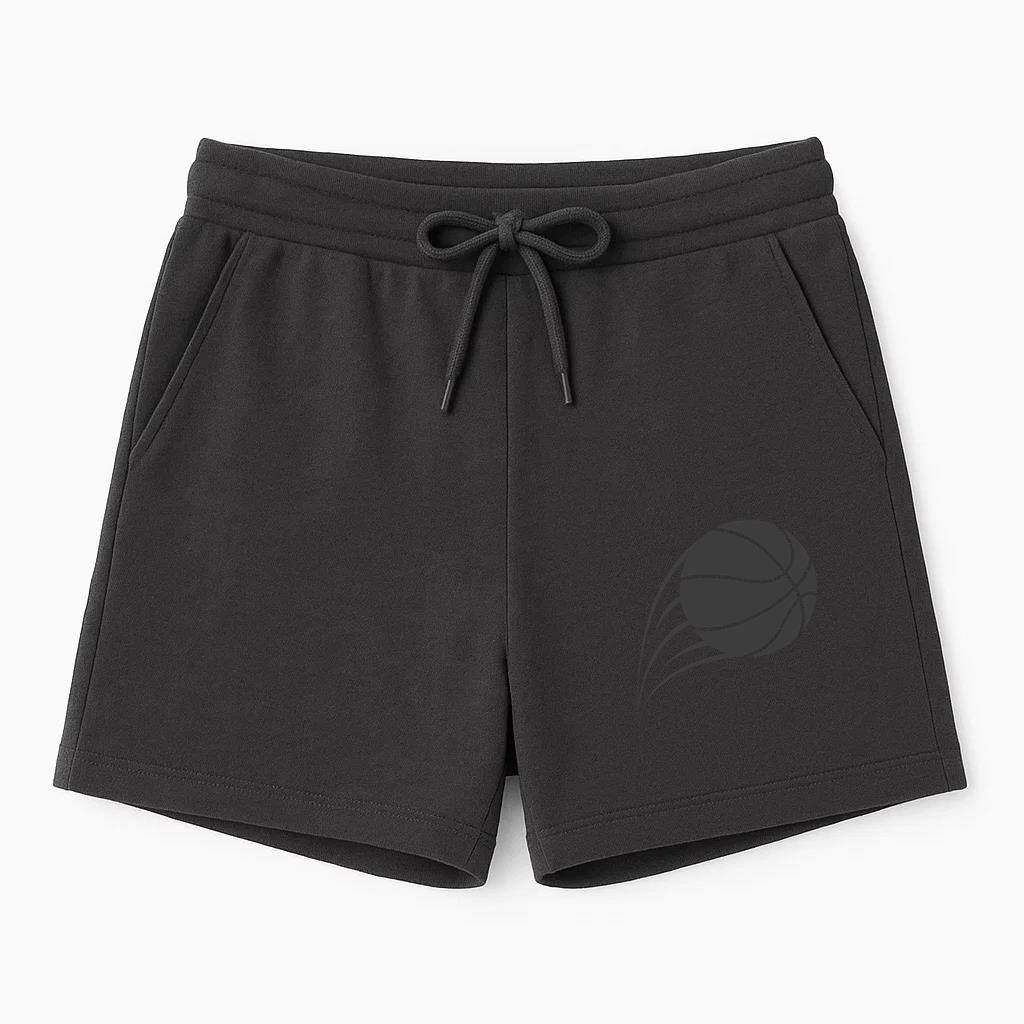 Basketball Ball Throw Cut Out Short