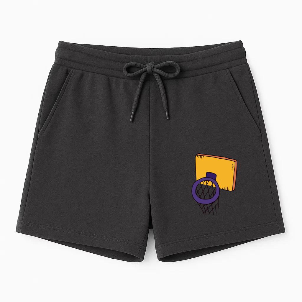 Basketball Basket Cartoon Short