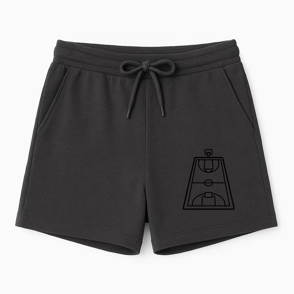 Basketball Court Stroke Short