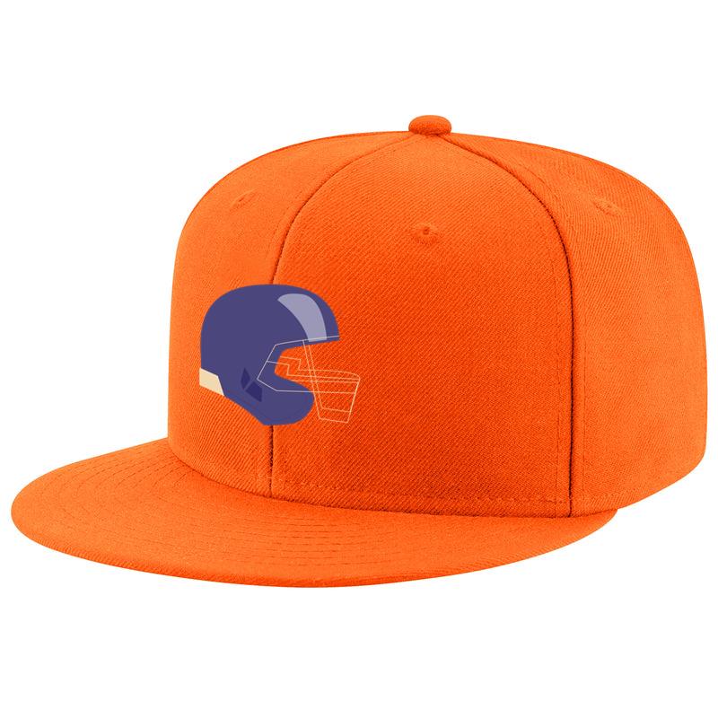 Flat Helmet Football Cap