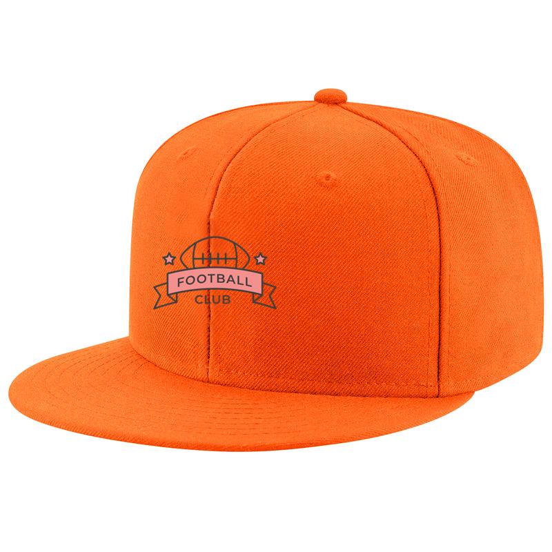 Football Club Ball Star Colored Badge Sticker Cap