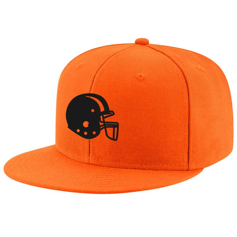 Football Helmet Cut Out Cap