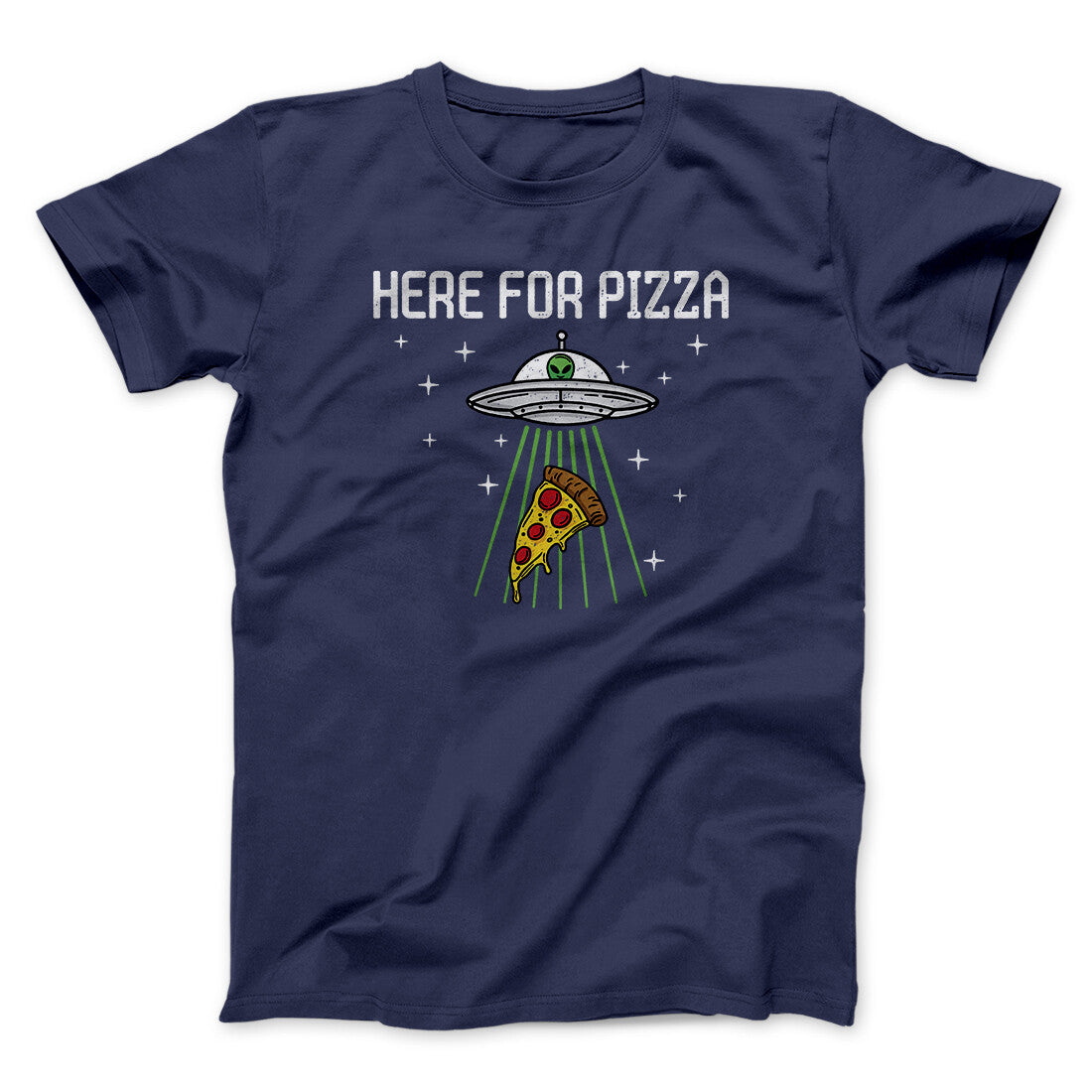 Here For The Pizza Men/Unisex T-Shirt